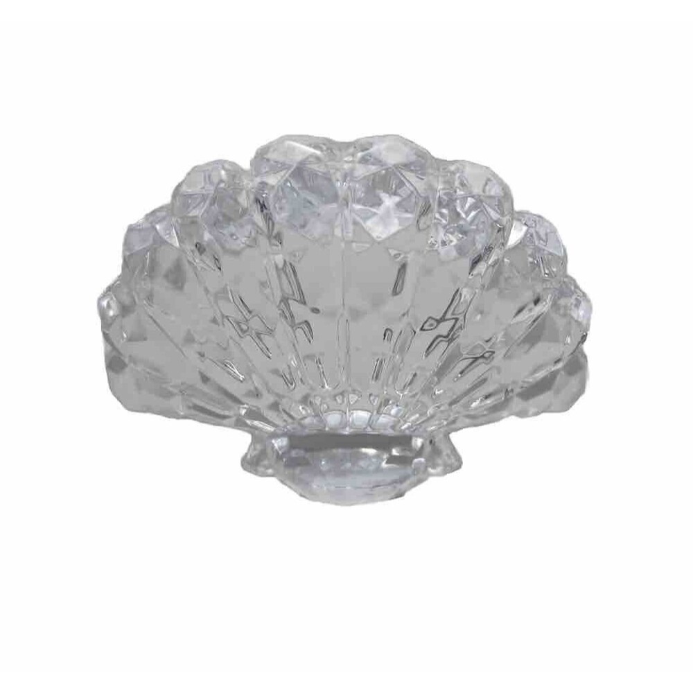 Ganz Crystal Expressions Clear Clam Shell Sun Catcher Free Standing Coastal